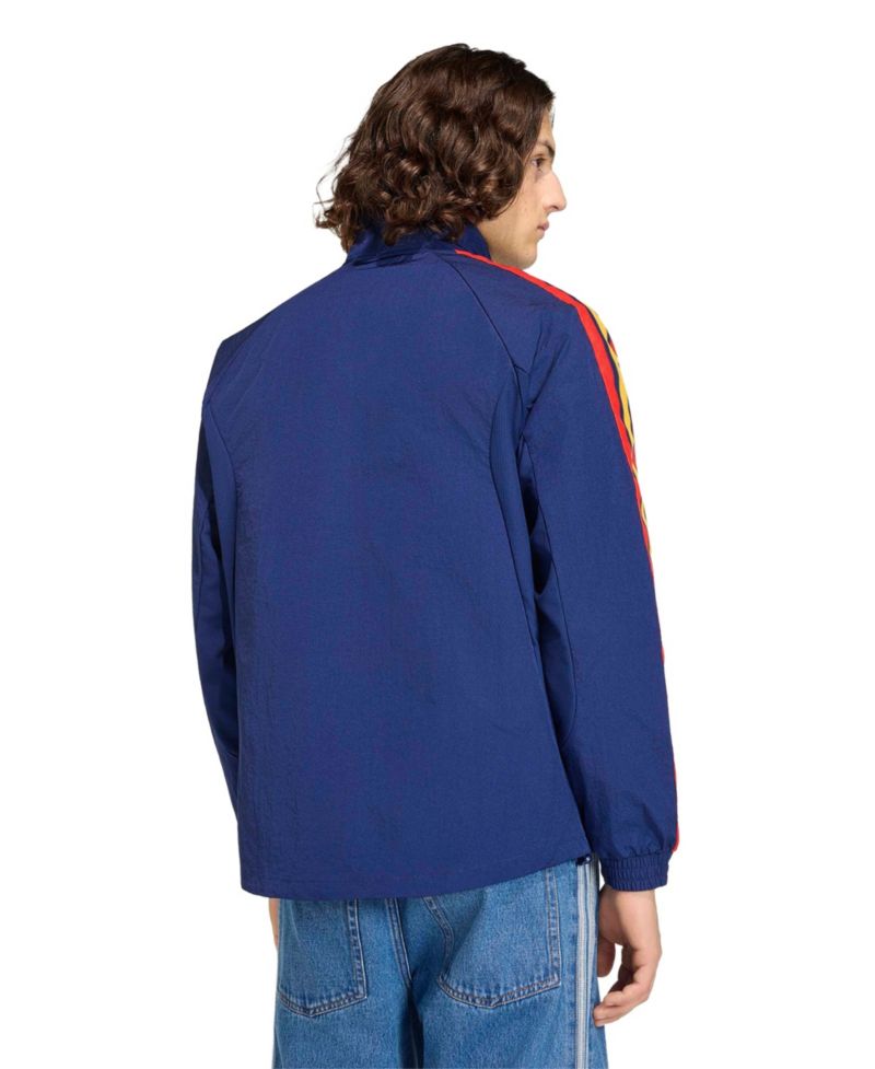 Men's Navy Spain National Team 2026 Home Full-Zip Game Day Anthem Jacket