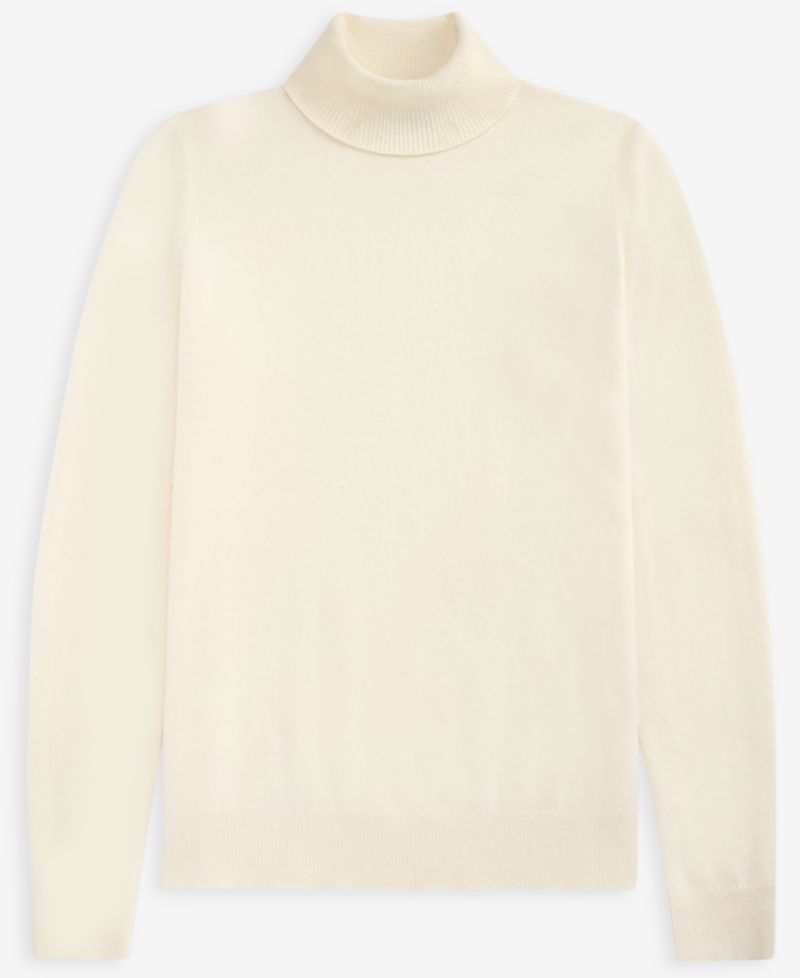 Petite Cashmere Turtleneck Sweater