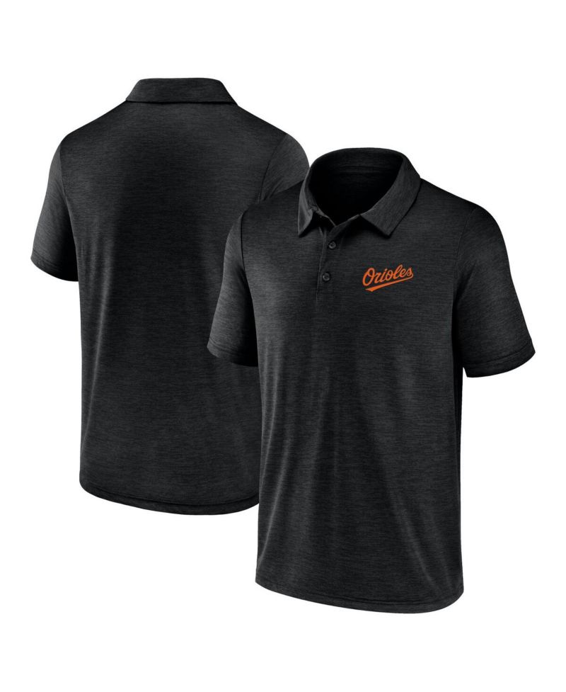 Men's Black Baltimore Orioles Unstoppable Polo Shirt