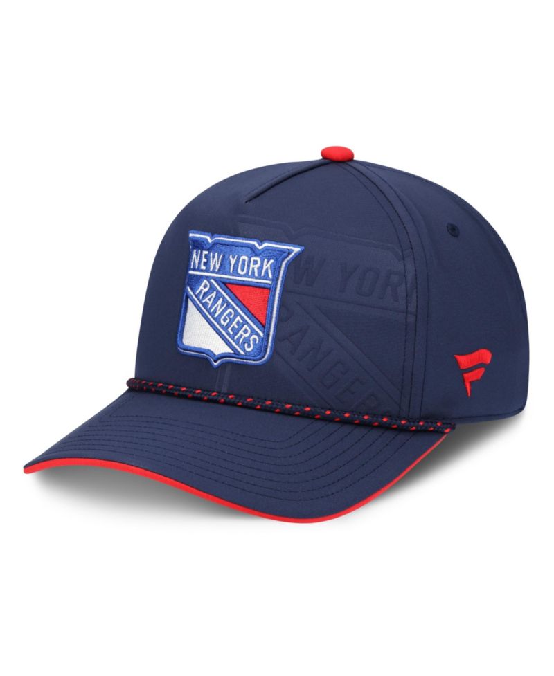 Men's Navy New York Rangers On Stage Podium A-Frame Adjustable Hat