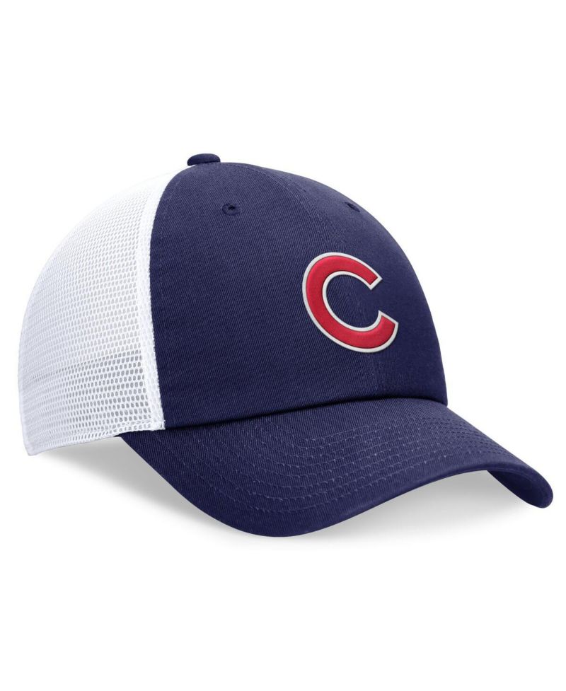 Men's Royal Chicago Cubs Evergreen Club Trucker Adjustable Hat