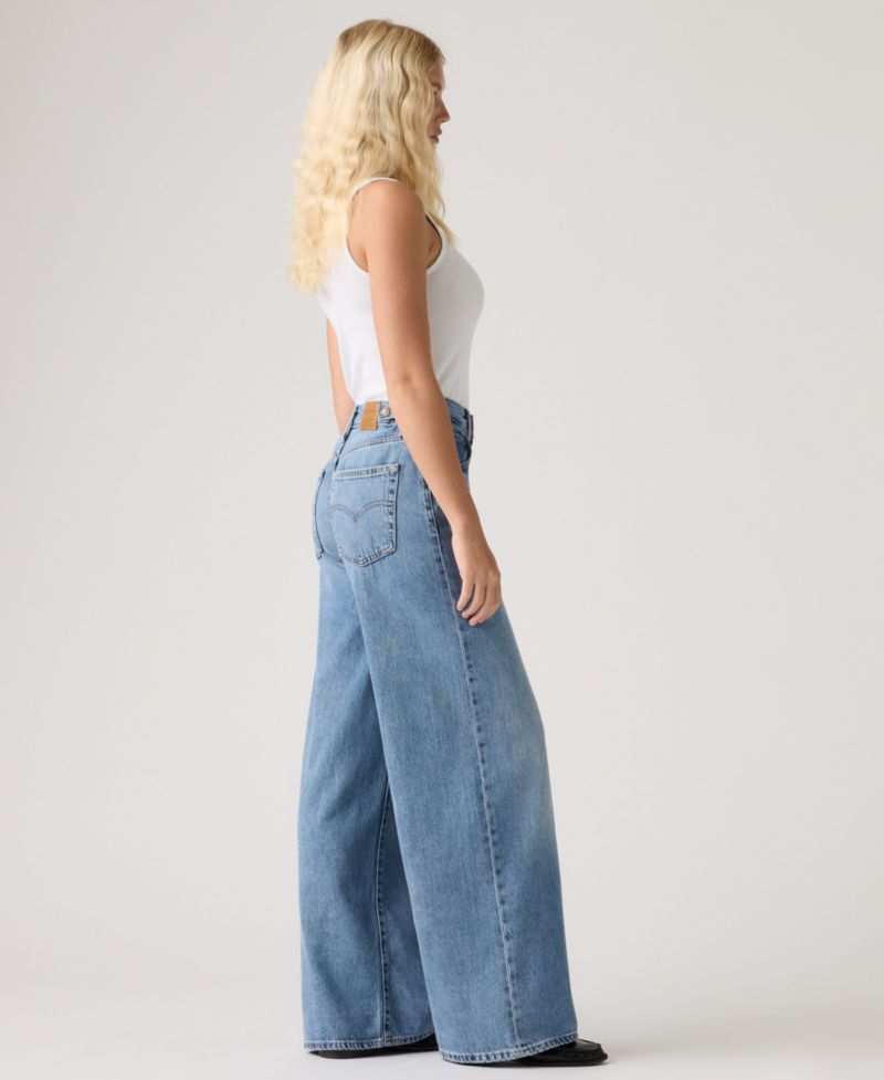 Premium Women's Cinch High-Rise Wide-Leg Jeans