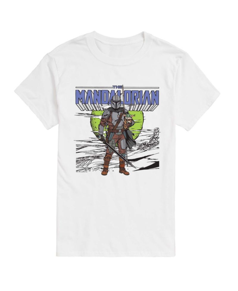Men's The Mandalorian Sword Short-Sleeve Graphic T-Shirt