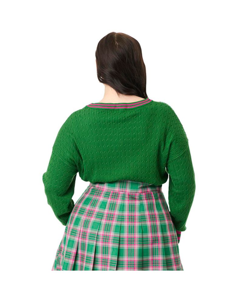 Plus Size Drop Shoulder Sweater