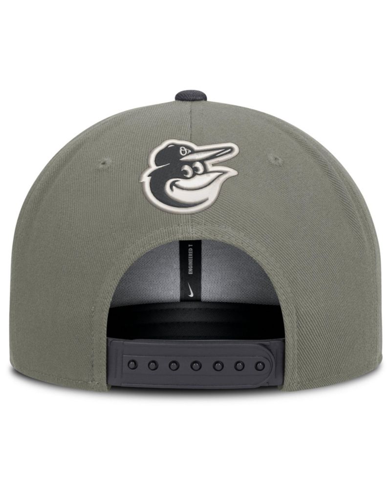 Men's Olive Baltimore Orioles Pro Dri-FIT snapback Hat