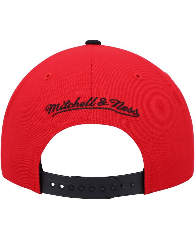 Men's Black and White Chicago Bulls Day One Snapback Hat