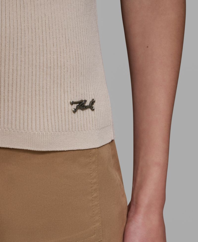 Women's V-Neck Flutter Cap-Sleeve Sweater