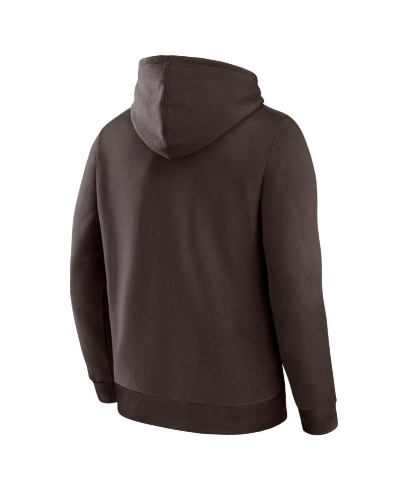Men's Brown San Diego Padres Primary Logo Legacy Hoodie