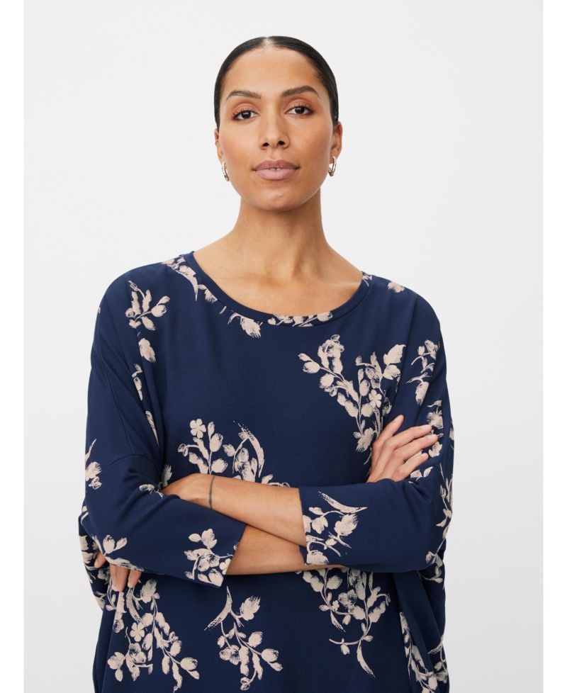 Women's MaGabini Floral 3/4-Sleeve Tunic Top