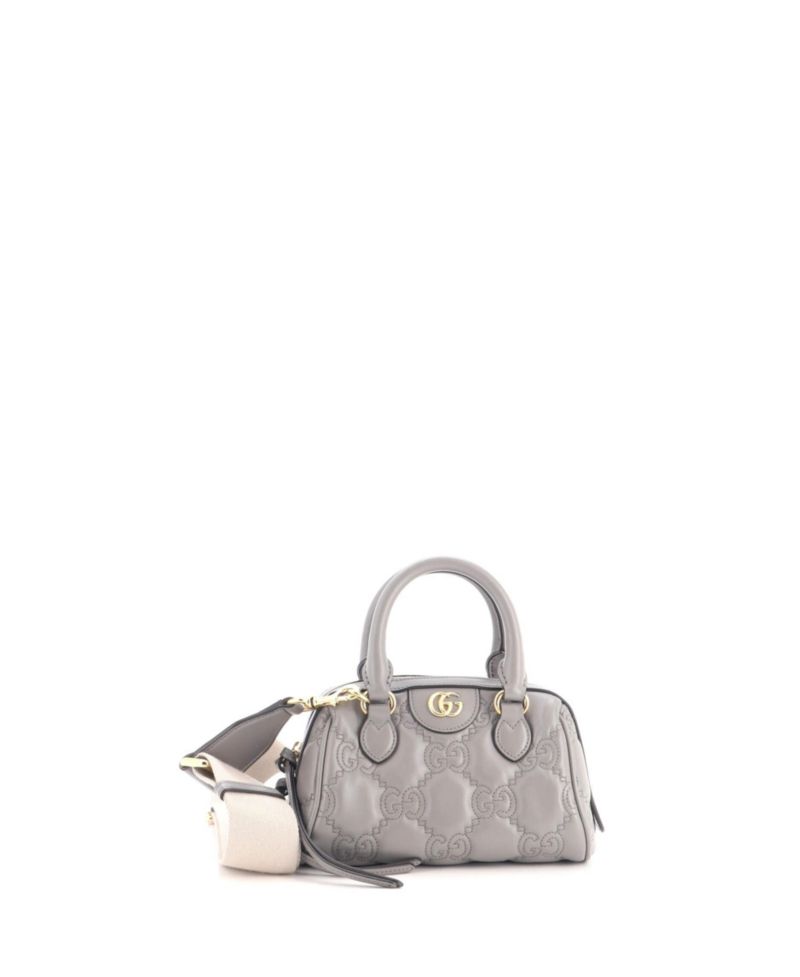 Mini Ophidia Convertible Boston Top Handle Bag GG Matelasse Leather