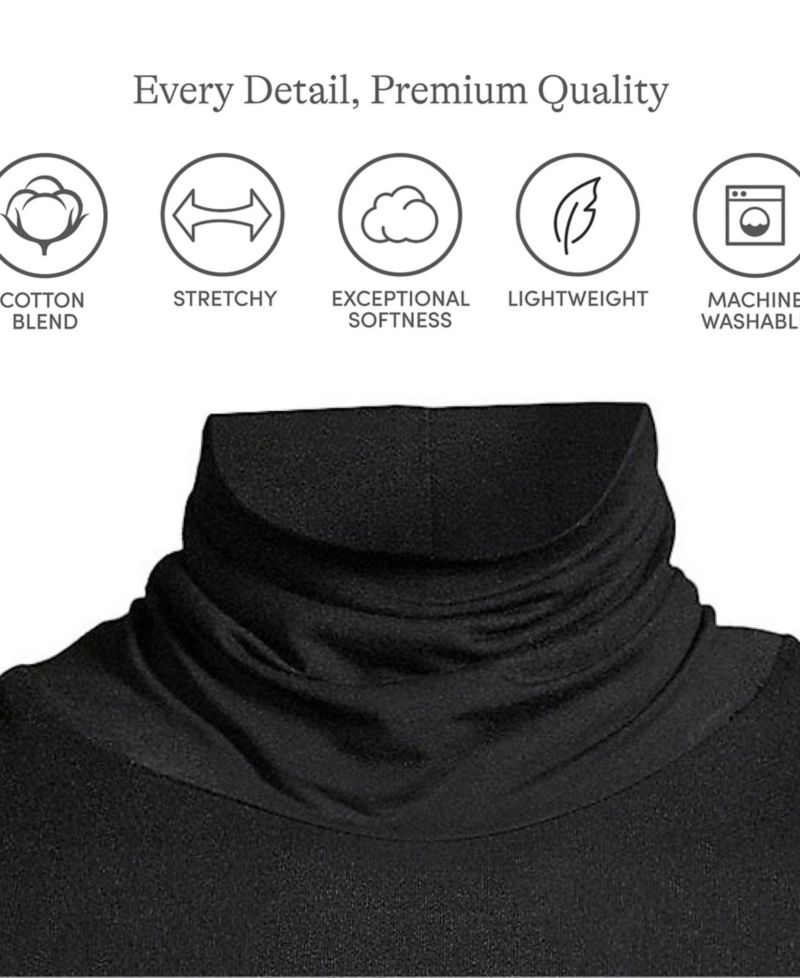 Women's Lightweight Jersey Long Sleeve Turtleneck