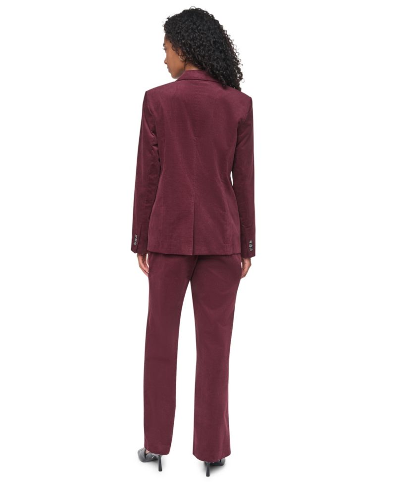 Women's Stretch Corduroy Tailored Blazer