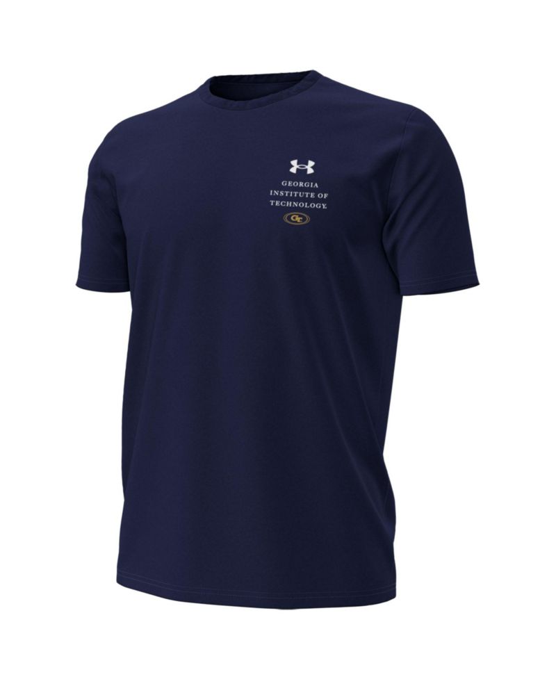Men's Navy Georgia Tech Yellow Jackets 2026 Sideline Heat Gear T-Shirt