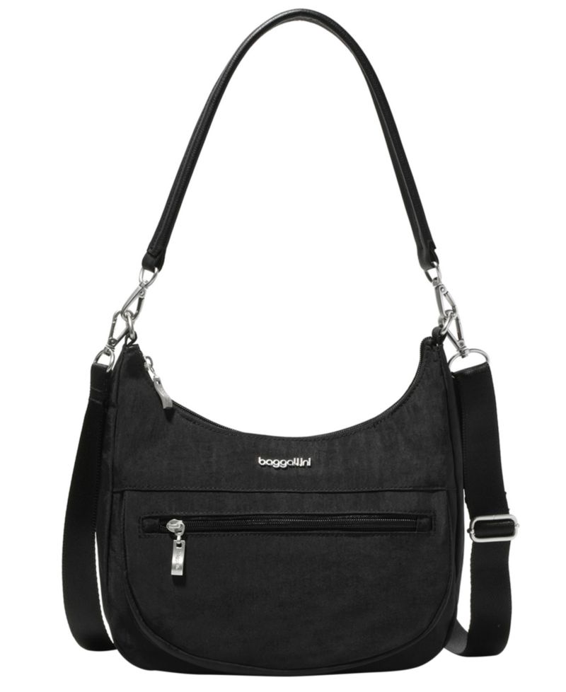 Pocket Half Moon Small Shoulder Handbag