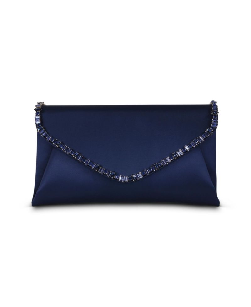 Woman's Mika Mix Crystal Neckline Envelope