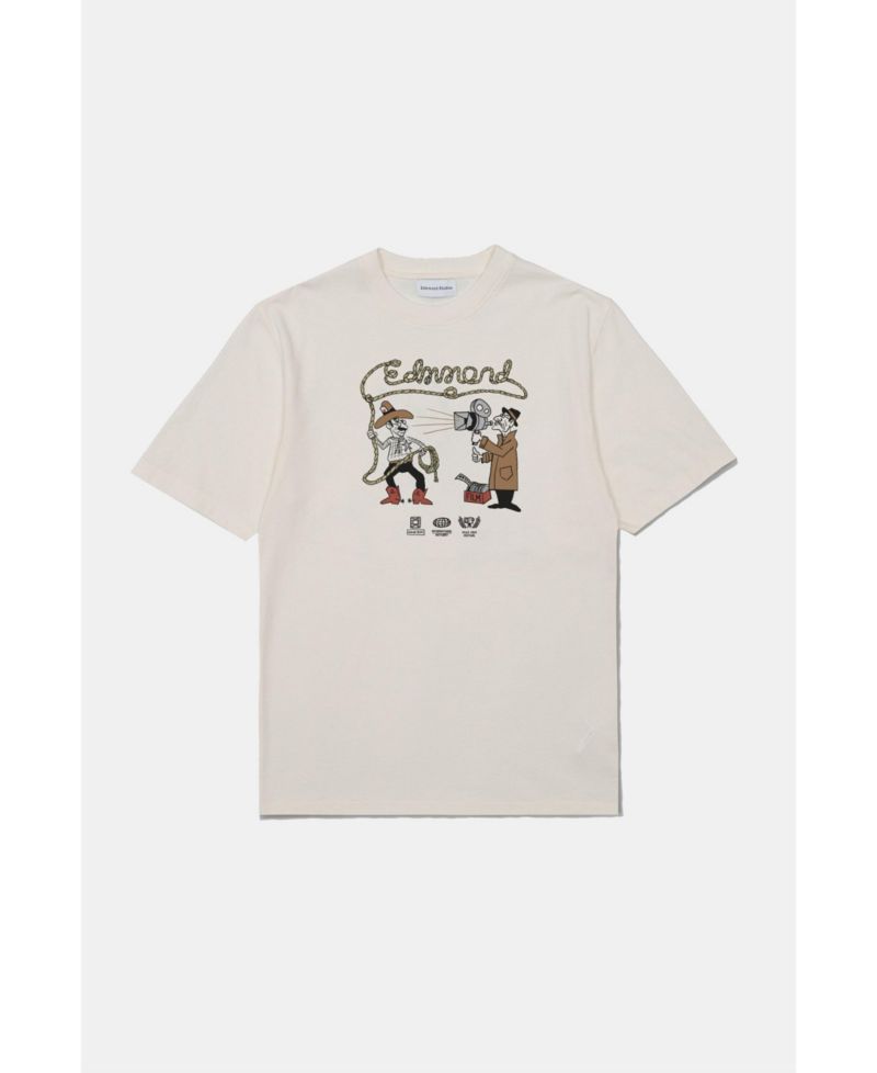Men's Western Graphic Crew Neck T-Shirt