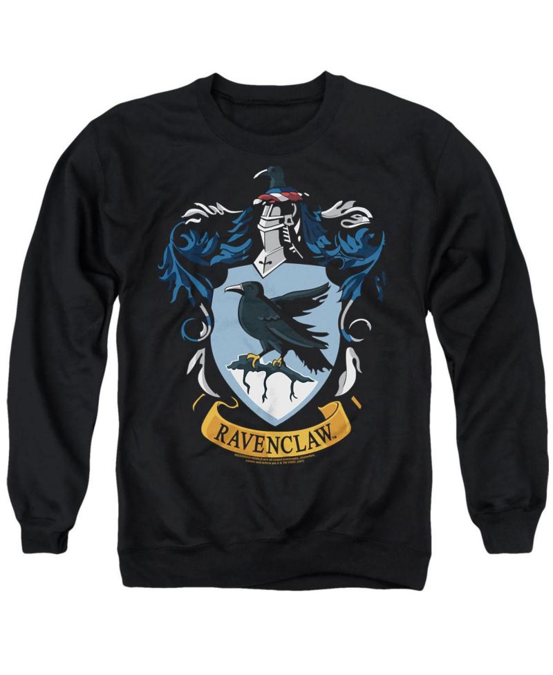 Men's Ravenclaw Crest Graphic Classic-Fit Crewneck Sweatshirt
