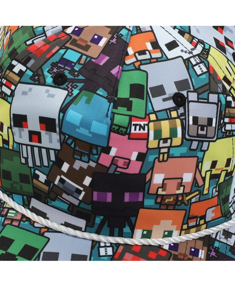 Characters All-Over Print Snapback Hat