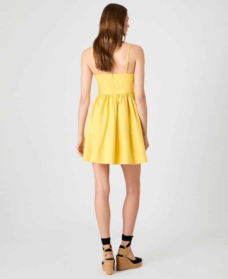 Women's Sleeveless V-Neck Mini Dress