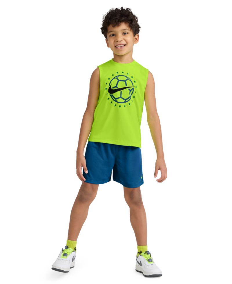 Boys' 2T-7 Goal Mode Tank Top and Shorts, 2-Piece Set
