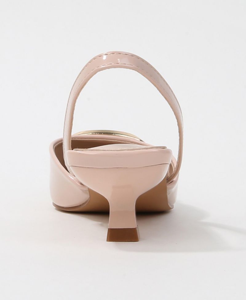 Geometric Women's Ornament Slingback Heels