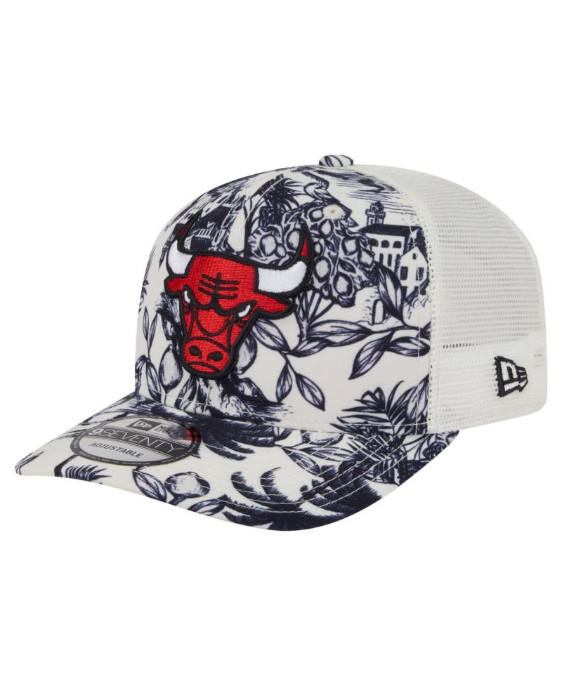 Men's White Chicago Bulls Lemon Tree 9SEVENTY Adjustable Hat