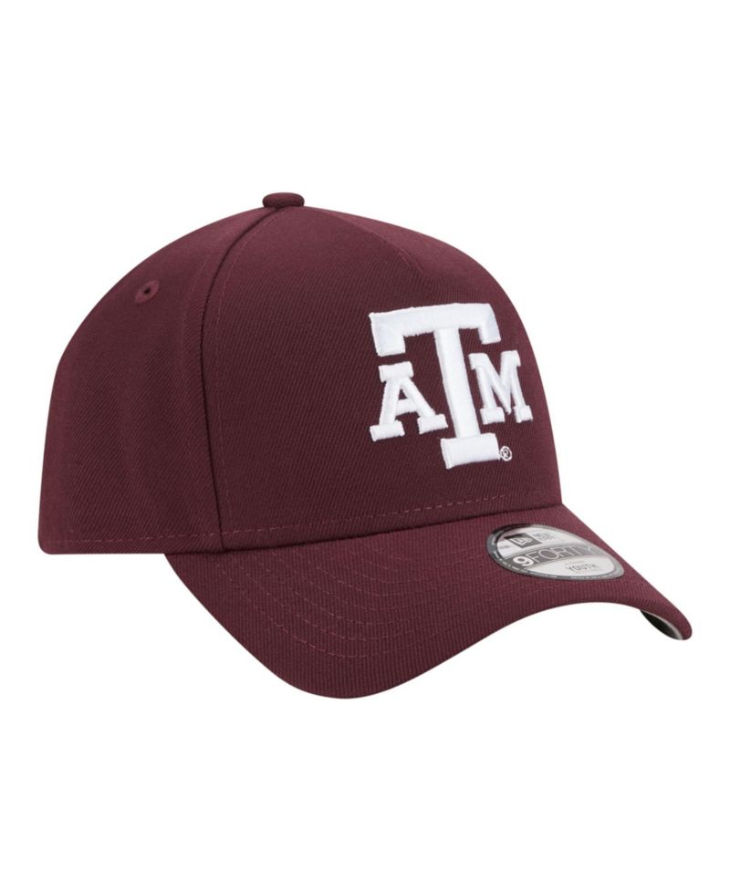 Big Boys and Girls Maroon Texas A&M Aggies 9FORTY A-Frame Adjustable Hat