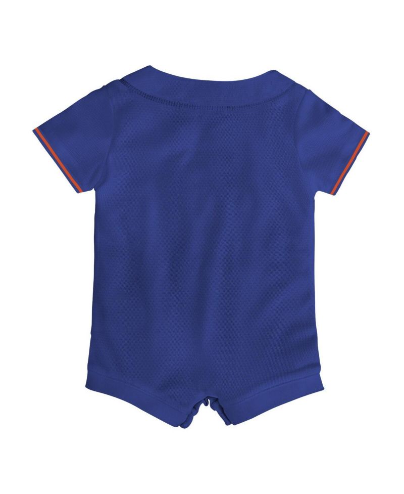 Baby Boys and Girls Royal New York Mets Alternate Replica Romper Jersey