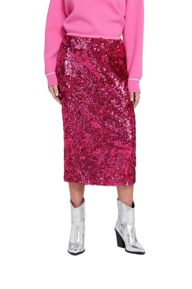 Women's Sequin Midi Skirt Pencil