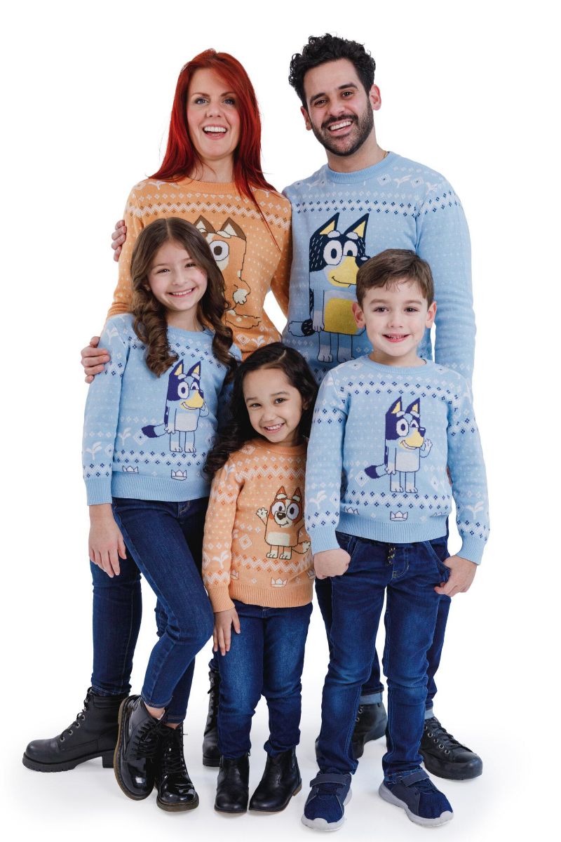 boy (6-12 ) Christmas Matching Family Sweater Toddler to Adult Sizes