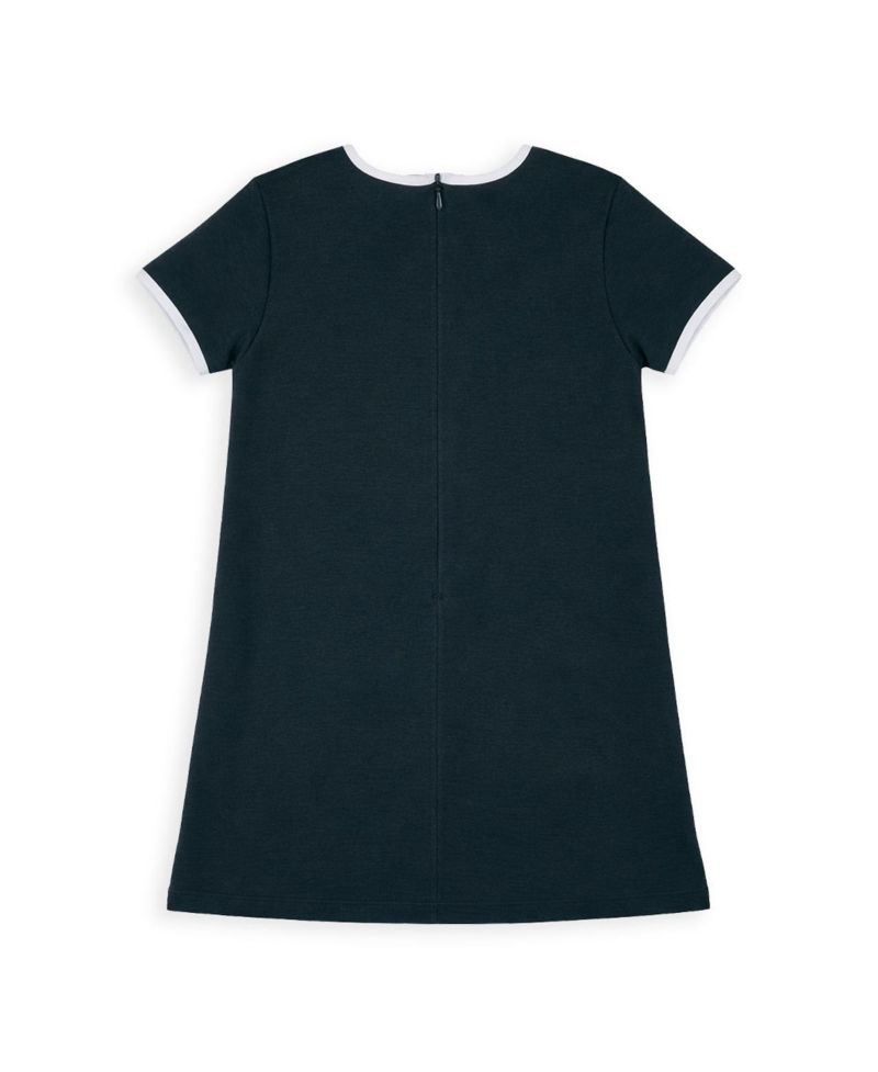 Girls (7-10) Knit Dress with Bows