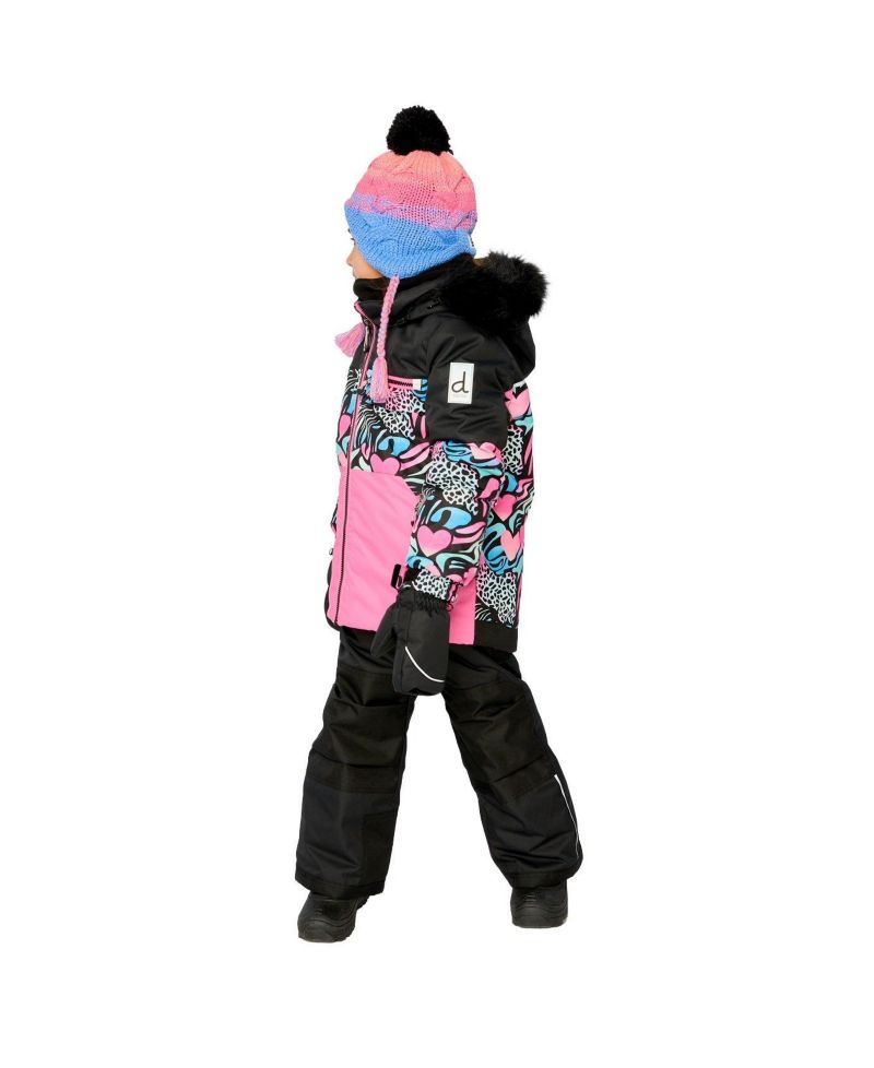 Little and Big Girl's (6-14) Two Piece Play Snowsuit