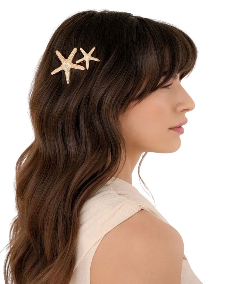 Starfish Barrette Set