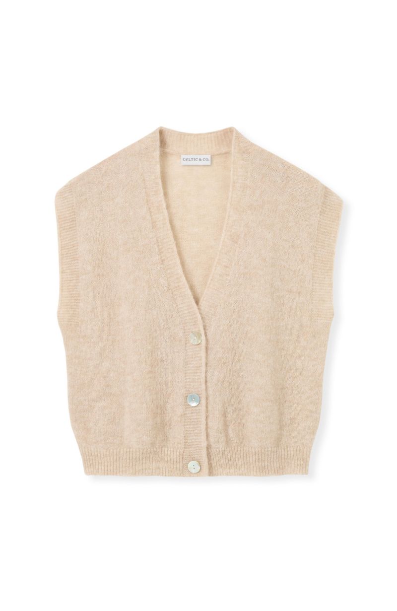 Women's Grown On Button Up Sleeve Cardigan