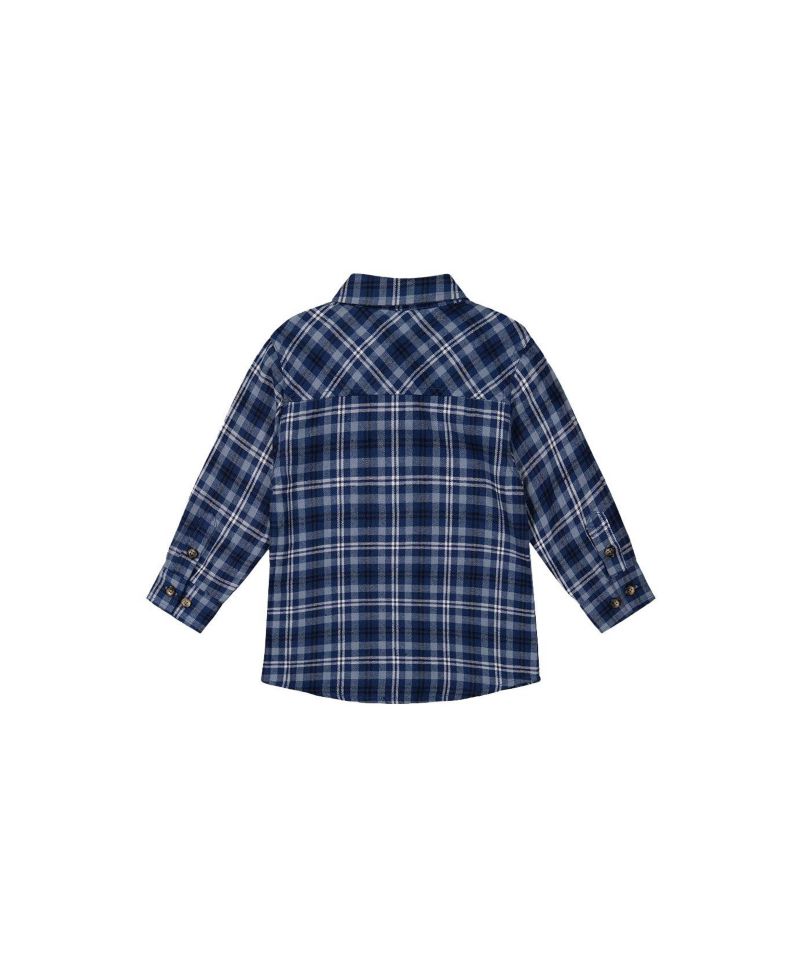 Little Boys (6-8) Plaid Shirt