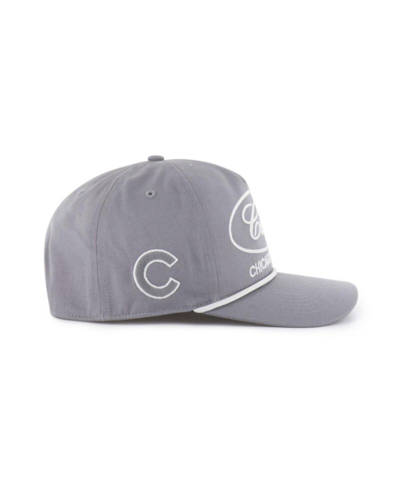 Men's Gray Chicago Cubs Foundational Hitch Adjustable Hat