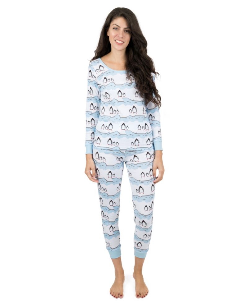 Women's Two Piece Cotton Holiday Pajamas