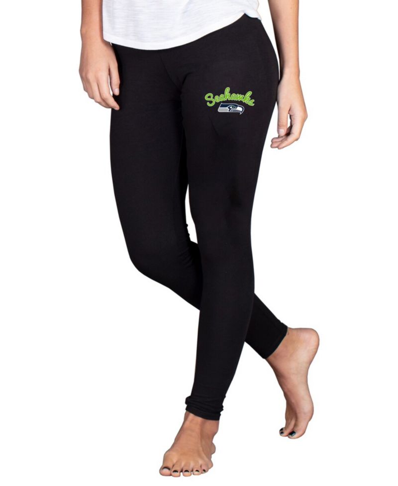 Women's Black Seattle Seahawks Lightweight Fraction Lounge Leggings