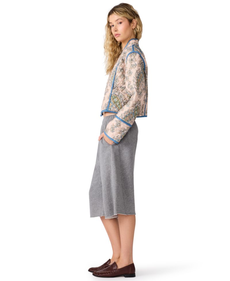 Women's Adalynn Quilted Cropped Paisley Jacket