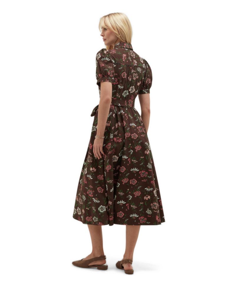 Women's Hester Floral Embroidered Shirt Dress