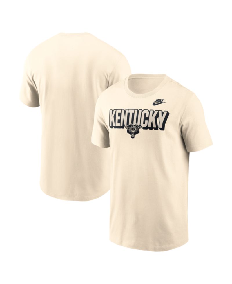 Men's Natural Kentucky Wildcats Fashion Bold T-Shirt