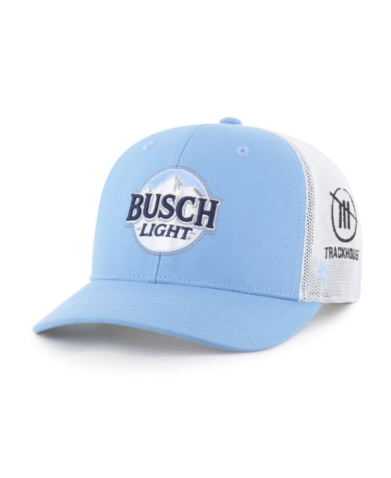 Men's '47 Light Blue Ross Chastain Sponsor Logo Side Patch Trucker Adjustable Hat