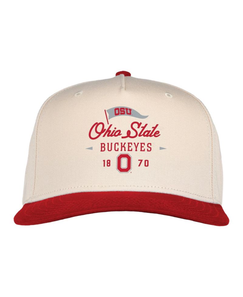 Men's and Women's Cream Ohio State Buckeyes The 1995 Adjustable Hat