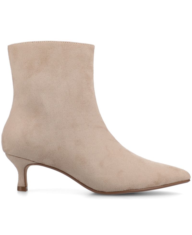 Women's Arely Kitten Heel Pointed Toe Dress Booties