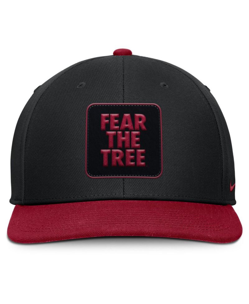 Men's Black/Cardinal Stanford Cardinal 2025 Sideline Campus Pro Local Snapback Hat