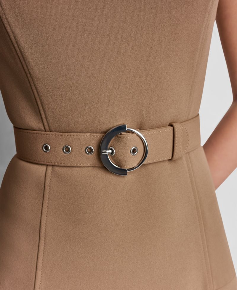Women's Sleeveless Midi Dress