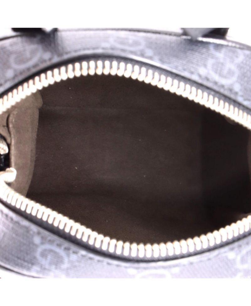 Mini Interlocking G Patch Top Handle Crossbody Bag GG Coated Canvas
