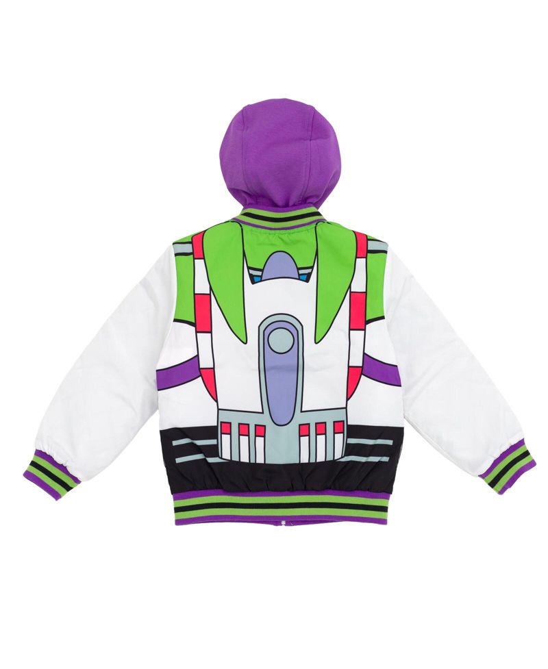 Boys Disney Cars Zip Up Varsity Bomber Jacket