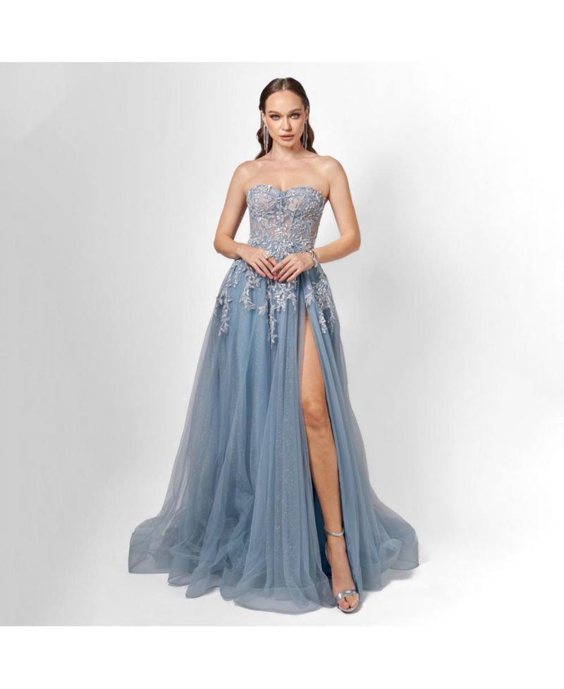 Women's Emmy Strapless Ball Gown