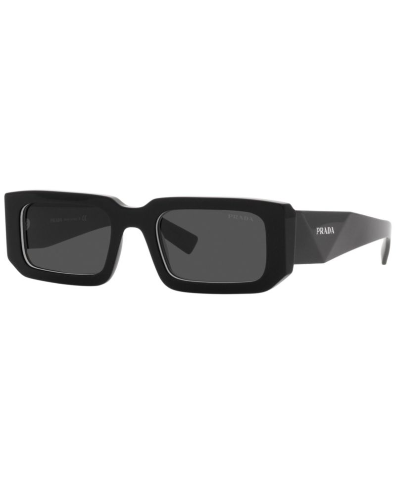 Symbole Rectangular Unisex Sunglasses, PR 6YS